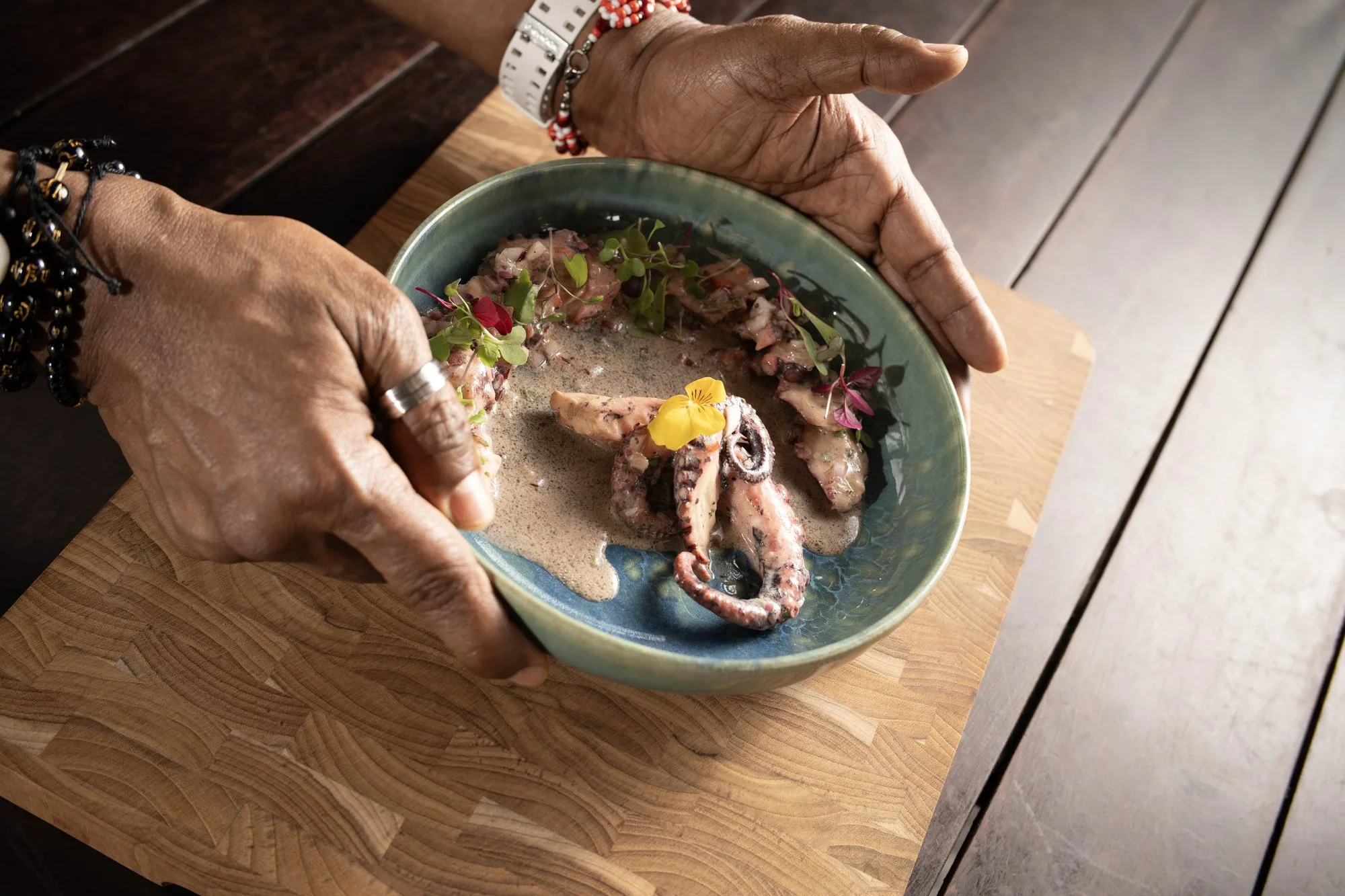 Ceviche fresco del mar